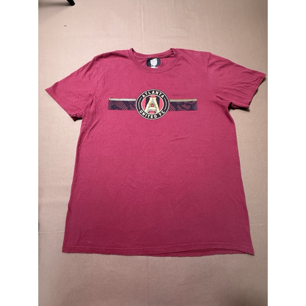 MLS‎ Atlanta United FC Burgundy T-Shirt Soccer Fan Apparel